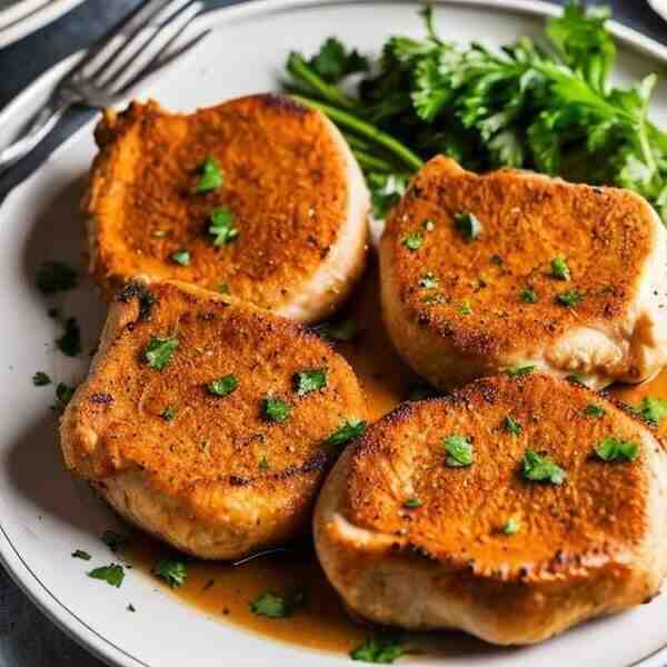 Куриные отбивные с хреном